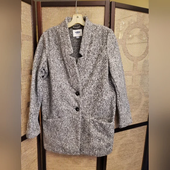 Sweater-Fleece Coat - Picture 2 of 12